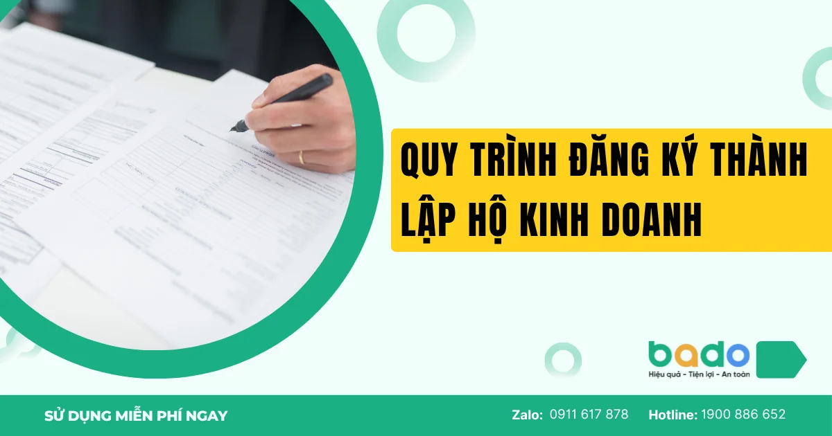 Cẩm nang toàn diện về quy trình đăng ký  lập hộ kinh doanh 